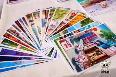 现场展示的文创产品。北京市东城区文化旅游推广中心供图